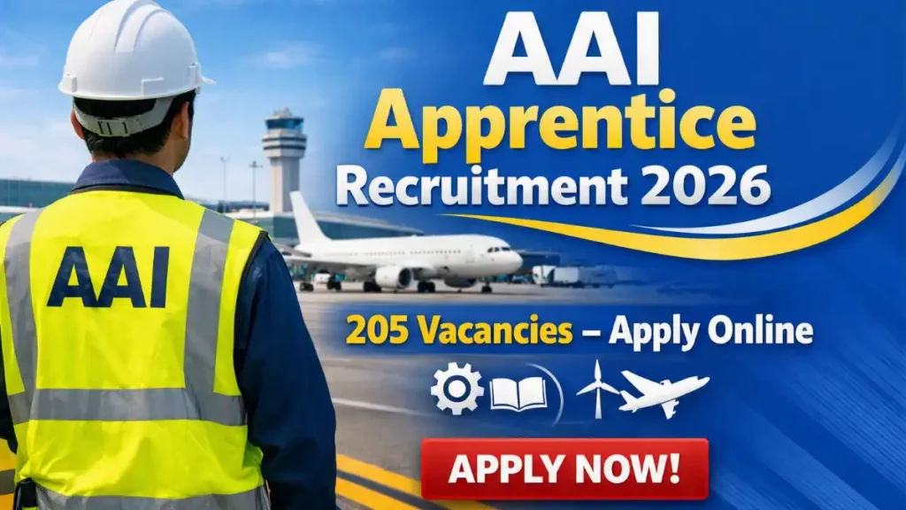 AAI NR Apprentice Recruitment 2026 – 205 Vacancies – Apply Online