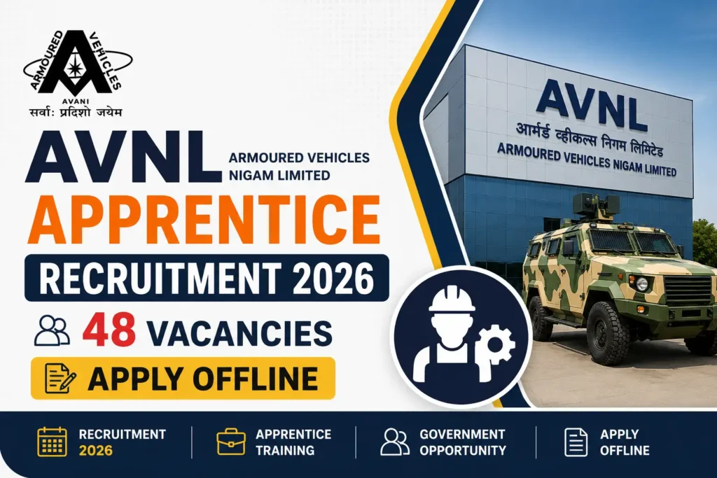 AVNL Graduate and Diploma Apprentices Recruitment 2026