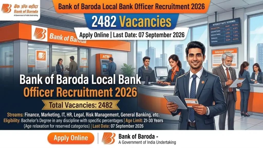 Bank of Baroda Local Bank Officer Recruitment 2026